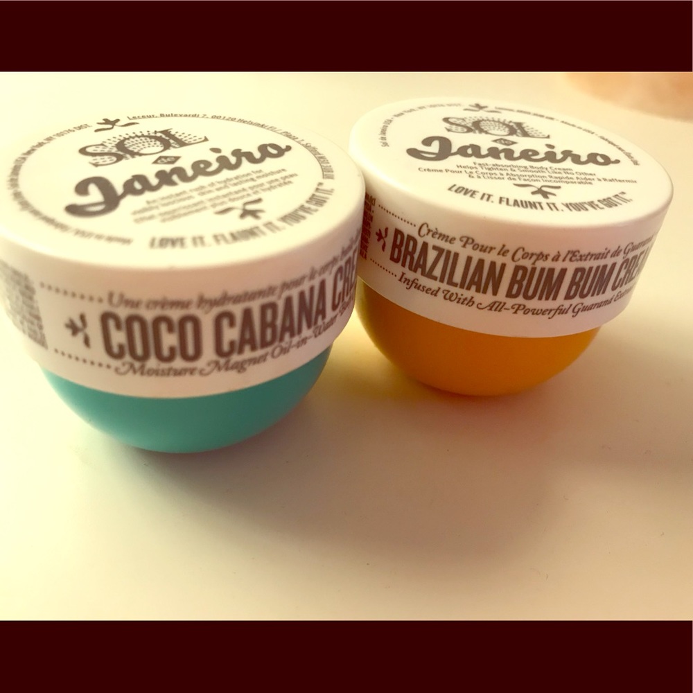 NWT Travel Size Sol de Janiero Cream Set